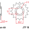 Front sprocket 12 teeth 2300.12-JT - Image 2