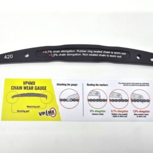 Chain wear gauge for 420 chain