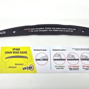 Chain wear gauge for 428 chain