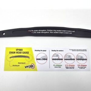Chain wear gauge for 520 chain